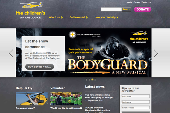 TAAS Web banner